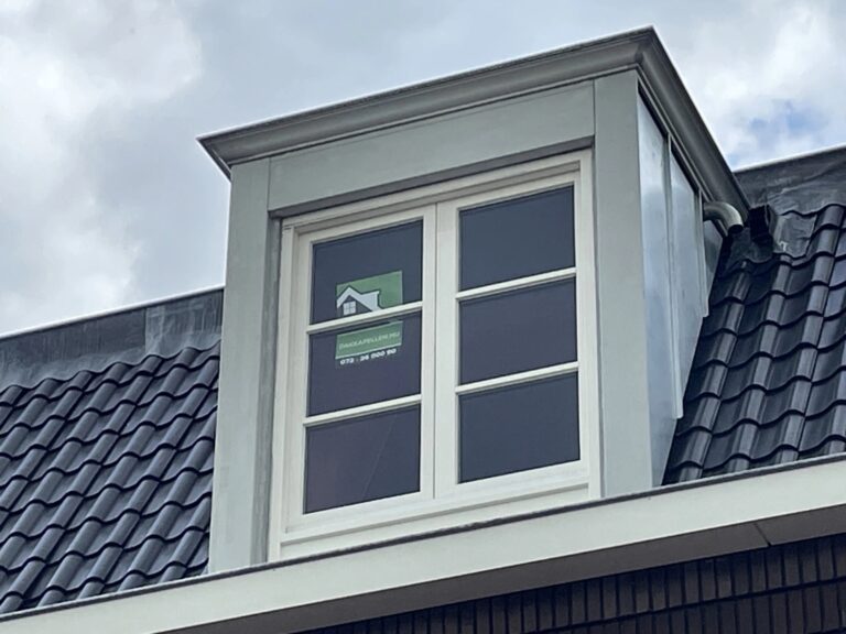 Zink bekleding dakkapel