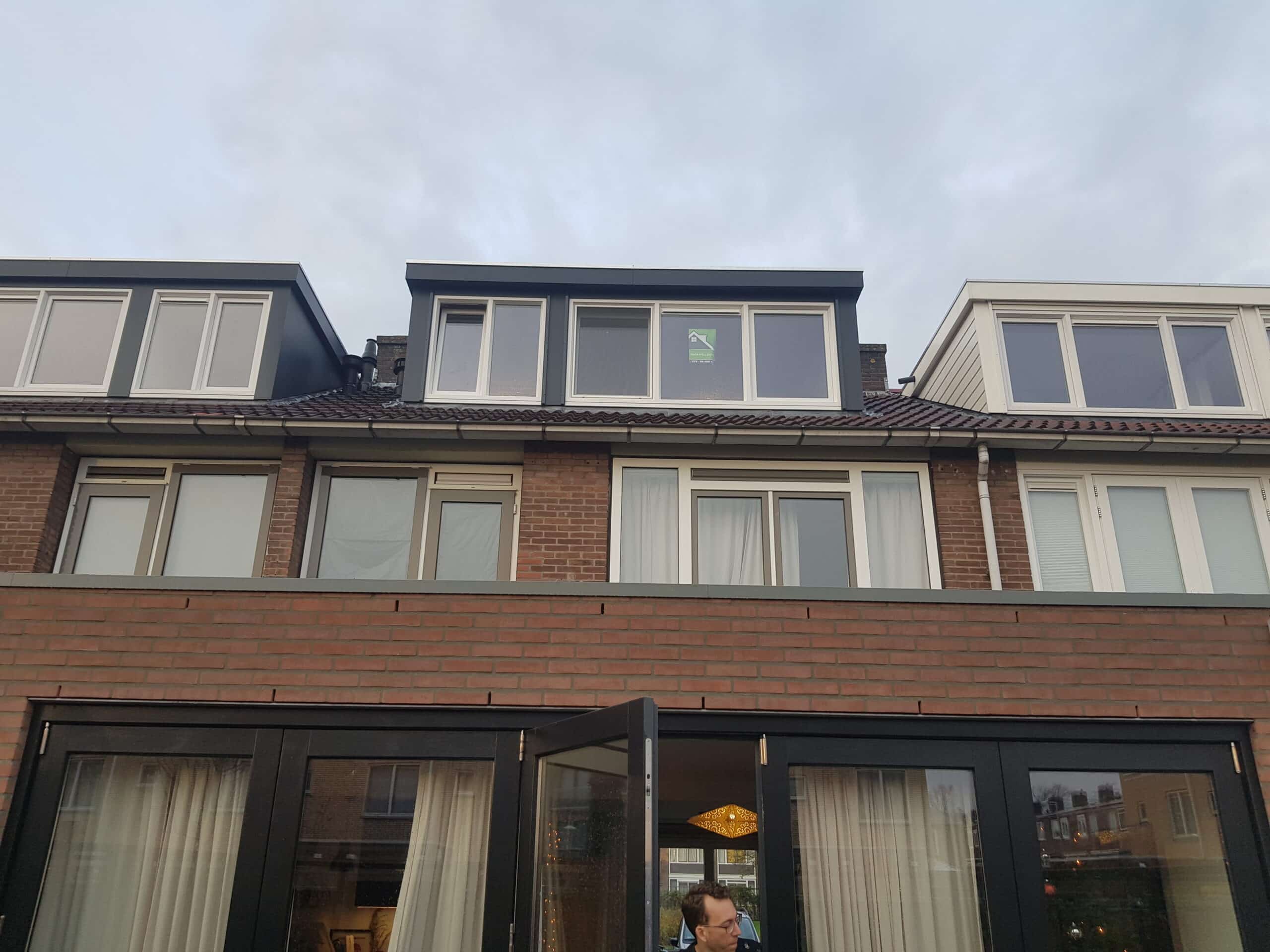 HPL  Dakkapel met plat dak – Amsterdam 3