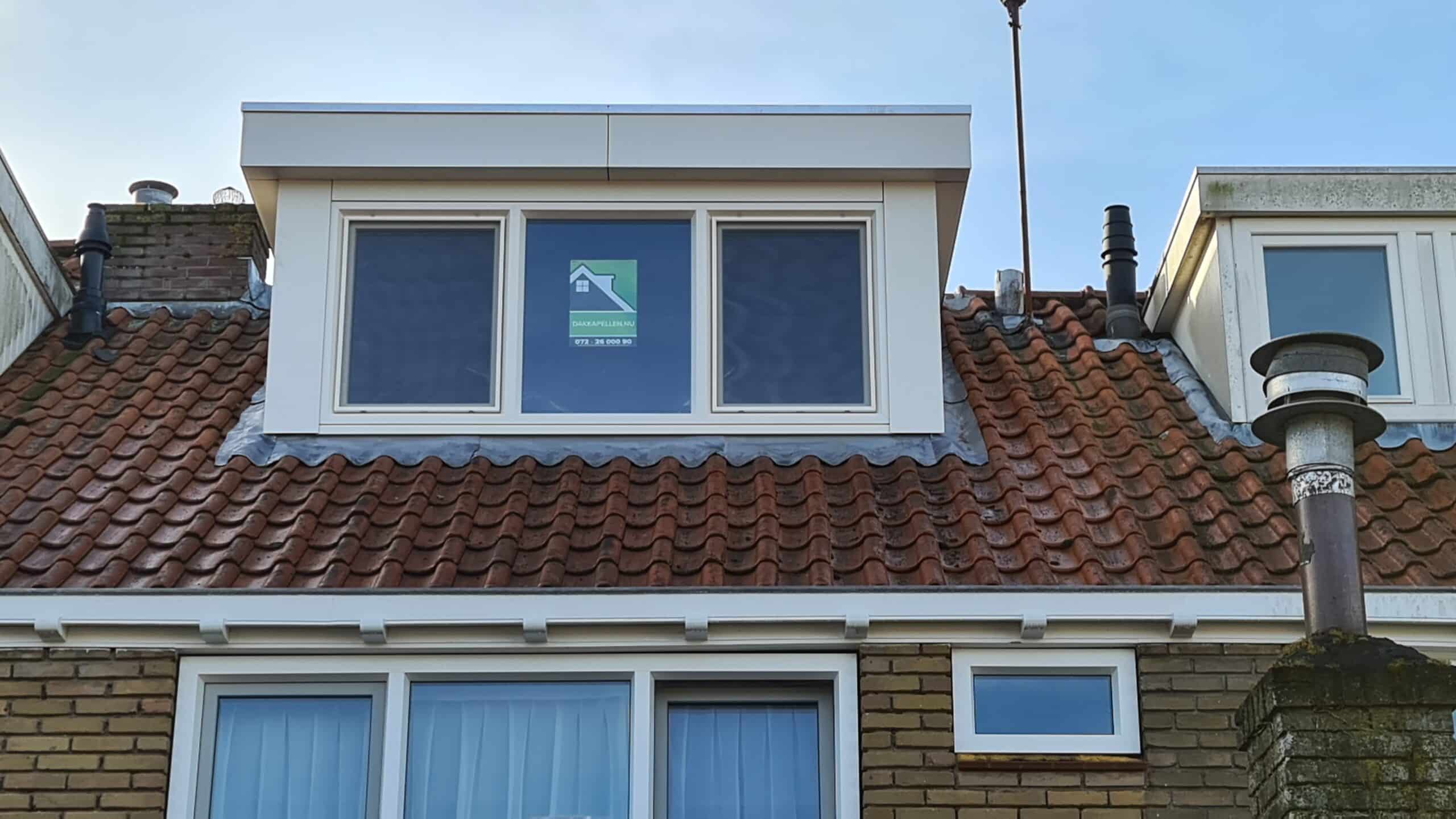 HPL  Dakkapel met plat dak – Alkmaar 3