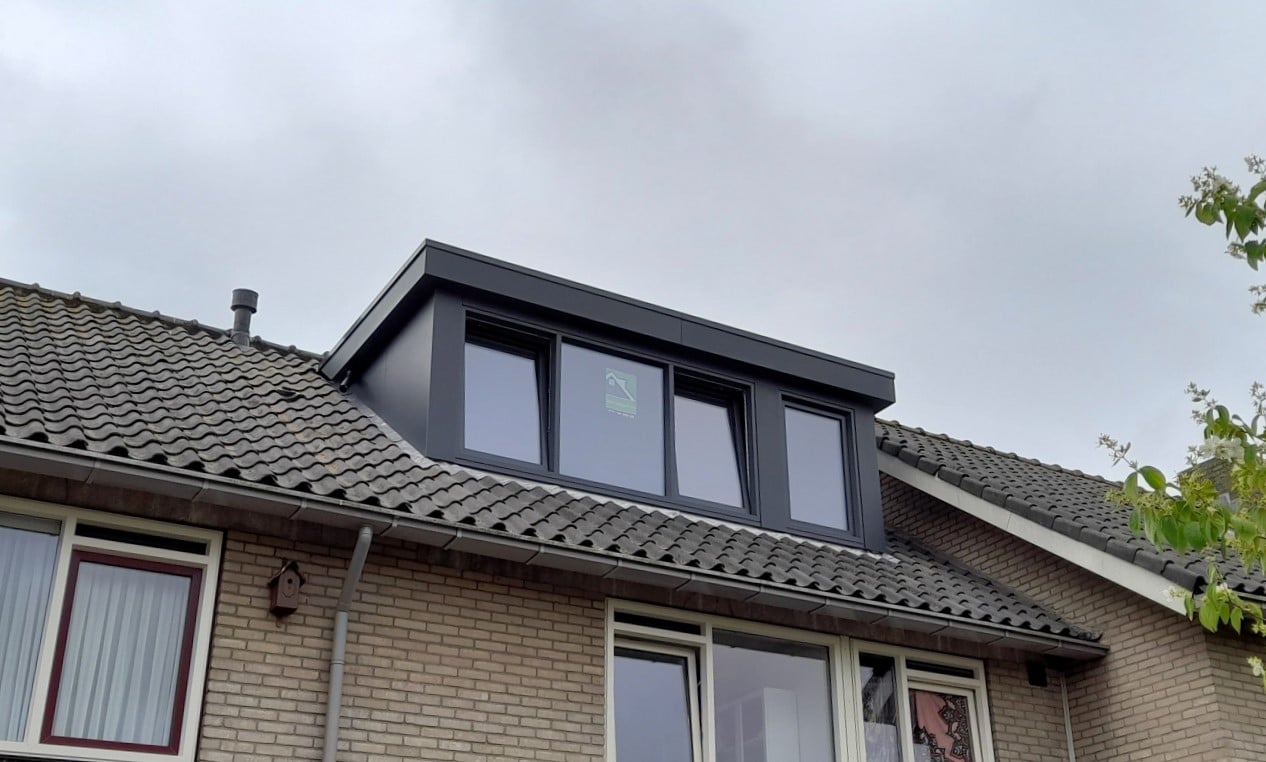 HPL  Dakkapel met plat dak – Castricum 3