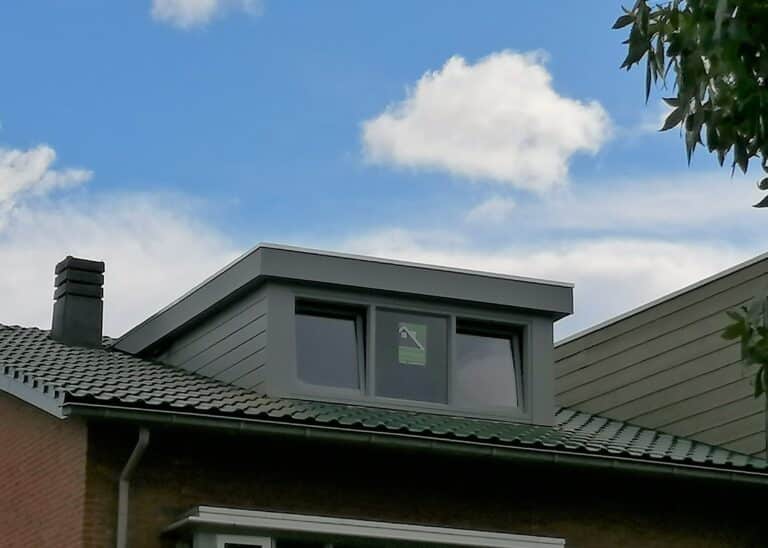 Kunststof met houtnerf  Dakkapel met plat dak – Heerhugowaard 3