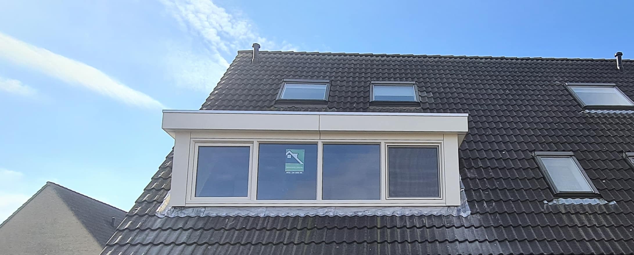 HPL  Dakkapel met plat dak – Purmerend 3
