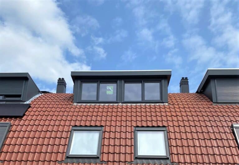 Kunststof met houtnerf  Dakkapel met plat dak – Assendelft 3