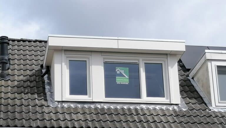 HPL  Dakkapel met plat dak – Zaandam 3