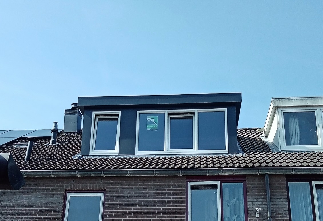 HPL  Dakkapel met plat dak – Amsterdam Zuidoost 3
