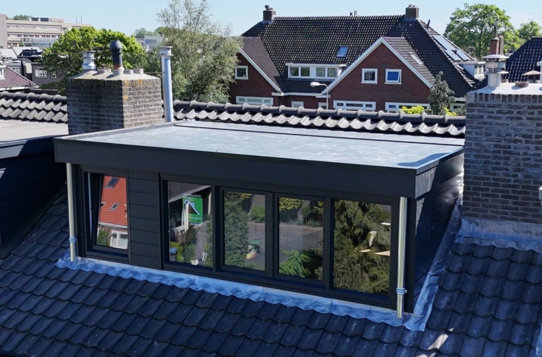 2051JK - Dakkapel met plat dak - Overveen