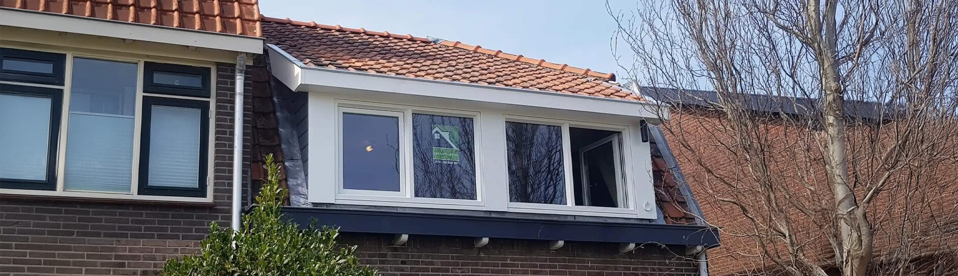 soort dakkapel schuin dak