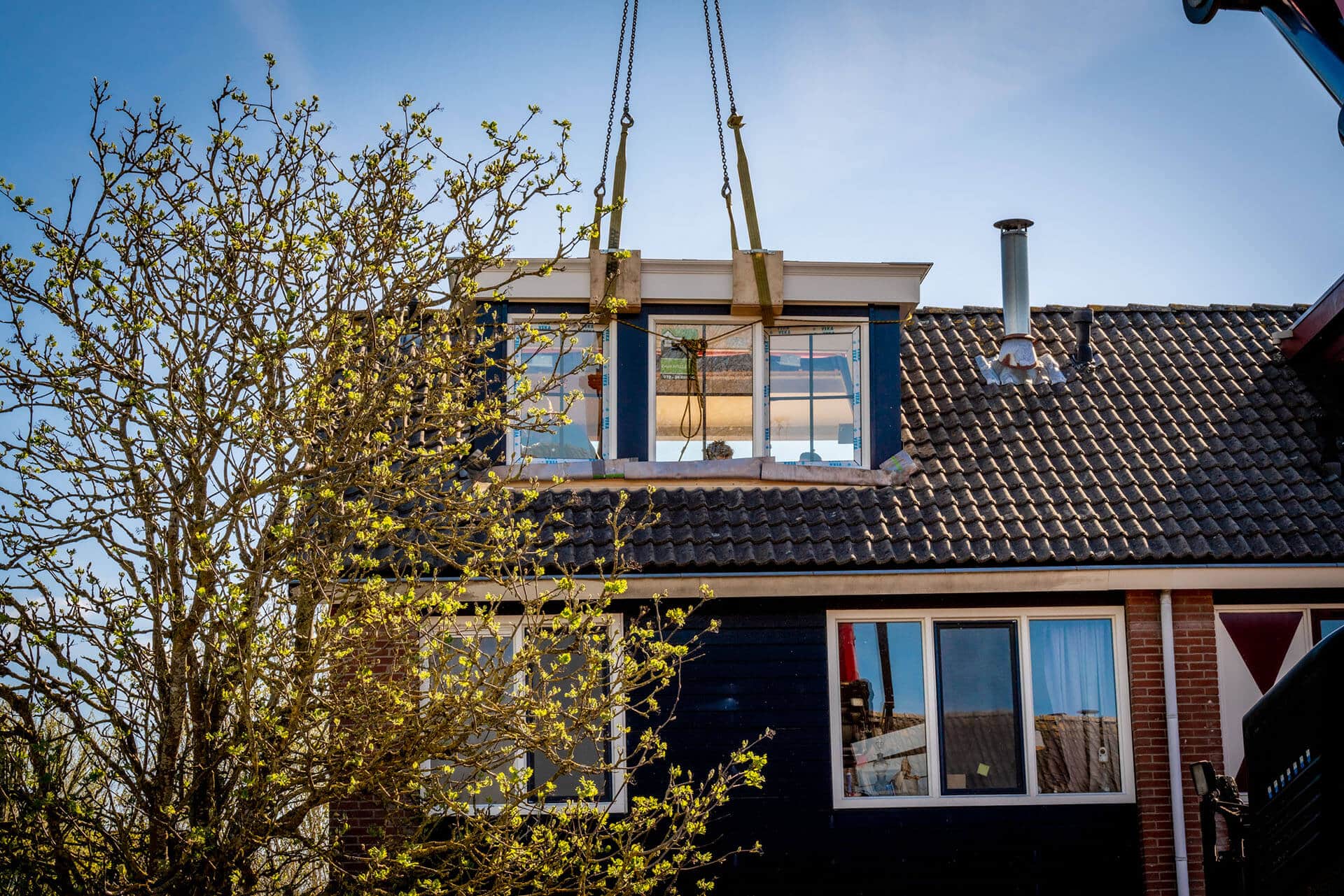 plaatsing van een dakkapel in Nieuw-Vennep