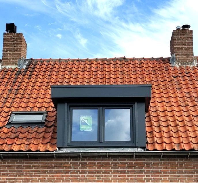 1964JG - Dakkapel met plat dak - Heemskerk