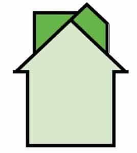 diagram dakkapel verlegde nok + dakkapel plat dak