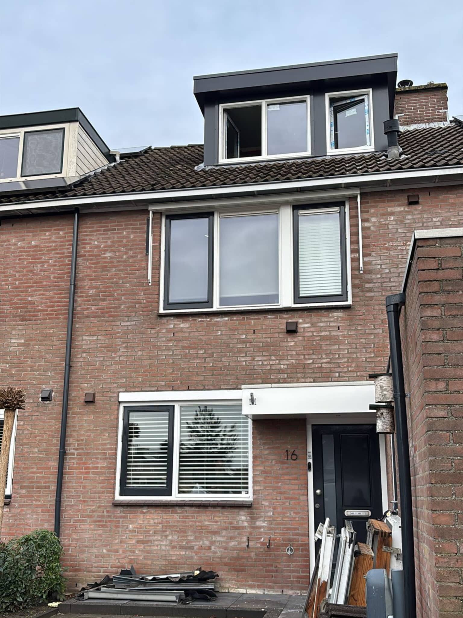Dakkapel voorzijde woning Oegstgeest