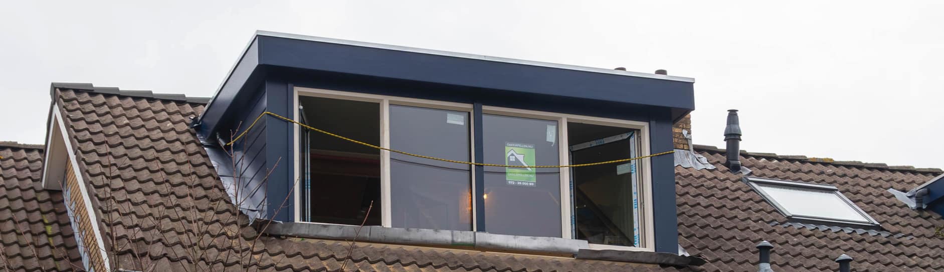 Geplaatste dakkapel Heerhugowaaard