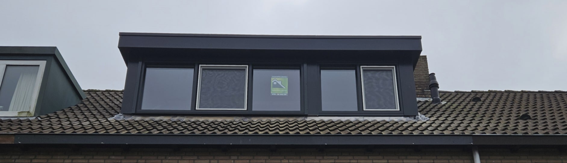 Kunststof dakkapel Zuid Scharwoude