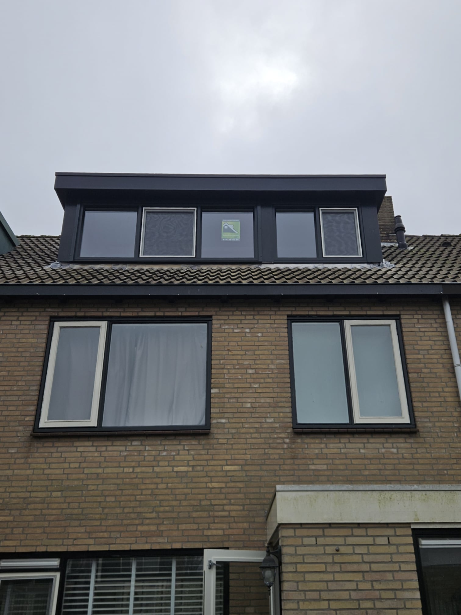 Plaatsing nieuwe dakkapel