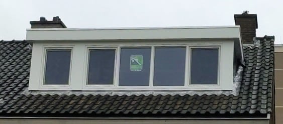 2713BH - Dakkapel met plat dak - Zoetermeer