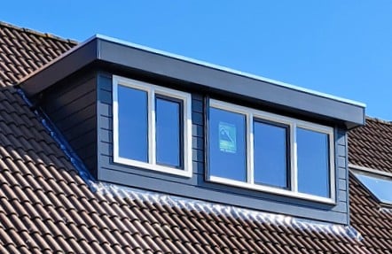 1313AJ - Dakkapel met plat dak - Almere