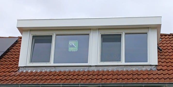 1851RD - Dakkapel met plat dak - Heiloo